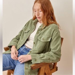 Reformation Corduroy jacket in XS